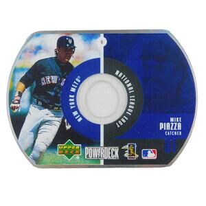 Upper Deck MLB New York Mets Mike Piazza CD Rom Sports Card